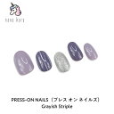 nana karaiiiJjPRESS-ON NAILSivX I lCYjGrayish Striple lC WFlC lCV[ ZtlC lCXebJ[ lCfUC WFlCV[ lCXebJ[ lCIC lCp[c lC`bv J[WF