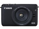 【ポイント5倍】CANON デジタル一眼カメラ EOS M10 ダブルレンズキット [ブラック] 【楽天】 【人気】 【売れ筋】【価格】