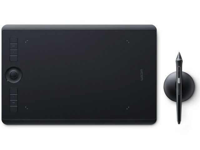 【ポイント10倍】 ワコム ペンタブレット Intuos Pro Medium PTH-660/K0 [ブラック] [タイプ：ペンタブレット 入力範囲（幅x奥行）：224x148mm 筆圧レベル：8192レベル インターフェース：USB 幅x高さx奥行：338x8x219mm] 【P10倍】