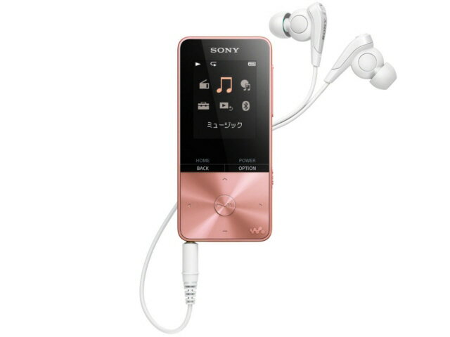 SONY MP3プレーヤー NW-S313 (PI) [4GB ライトピンク] [CPU種類：インテル Celeron Dual-Core J4005(Gemini Lake) コア数：2コア CPUスコア：1662 メモリ容量：4GB ストレージ容量：HDD：1TB OS：Windows 10 Home 64bit ビデオチップ：Intel UHD Graphics 600]