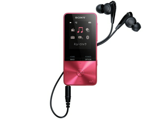 楽天YOUPLAN【ポイント10倍】 SONY MP3プレーヤー NW-S315 （P） [16GB ビビッドピンク] [記憶媒体：内蔵メモリ 記憶容量：16GB 再生時間：52時間 インターフェイス：USB2.0（WM-PORT）] 【P10倍】