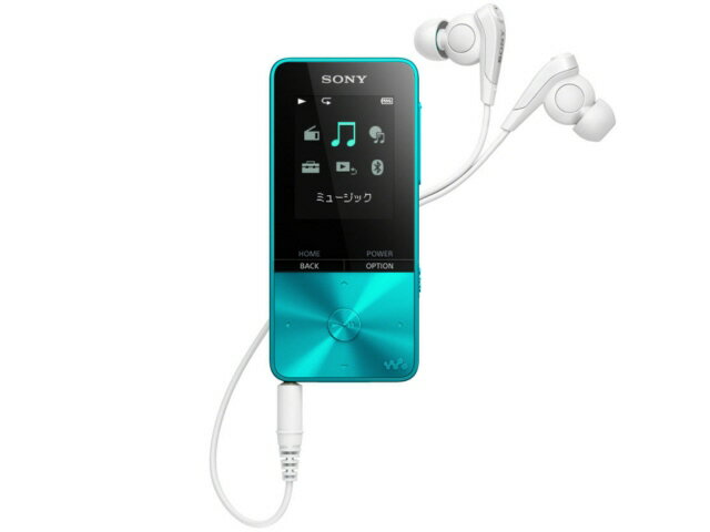 楽天YOUPLAN【ポイント10倍】 SONY MP3プレーヤー NW-S315 （L） [16GB ブルー] [記憶媒体：フラッシュメモリ 記憶容量：16GB 再生時間：52時間 インターフェイス：USB2.0/Bluetooth] 【P10倍】