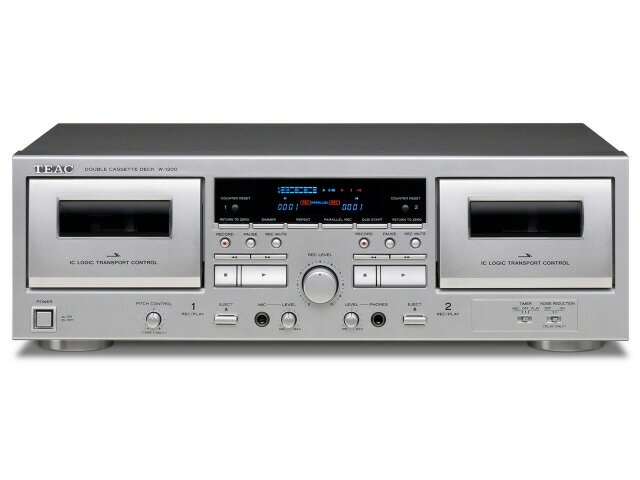 【ポイント10倍】 TEAC オーディオ機器 W-1200 [製品種類：ダブルカセットデッキ] 【P10倍】