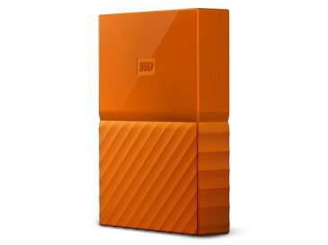 【キャッシュレス 5％ 還元】 【ポイント5倍】WESTERN DIGITAL 外付け ハードディスク My Passport WDBYFT0040BOR-JESN [オレンジ] [容量：4TB インターフェース：USB3.0] 【楽天】 【人気】 【売れ筋】【価格】