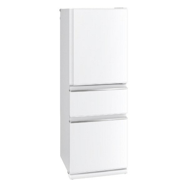 【代引不可】三菱電機 冷凍冷蔵庫 MR-CX33DL-W [パールホワイト] [省エネ評価：★★★★★ ドアの開き方：左開き タイプ：冷凍冷蔵庫 ドア数：3ドア 定格内容積：330L] 【楽天】 【人気】 【売れ筋】【価格】