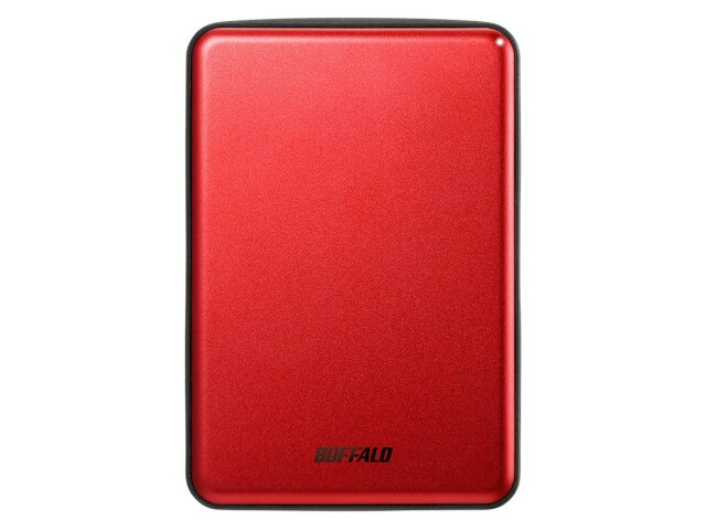【ポイント10倍】 バッファロー 外付け ハードディスク HD-PUS1.0U3-RDD [レッド] [容量：1TB インターフェース：USB3.1 Gen1(USB3.0)] 【P10倍】