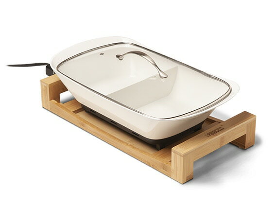 【ポイント10倍】 プリンセス グリル鍋 Separate Pot Pure & Black 163030 [ピュア] 【P10倍】