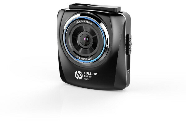 【ポイント10倍】 HP ドライブレコーダー f350s [本体タイプ：一体型 画素数(フロント)：200万画素 液晶サイズ：2.4型(インチ) 駐車監視機能：標準] 【P10倍】