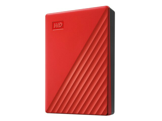 【ポイント10倍】 WESTERN DIGITAL 外付け ハードディスク My Passport WDBPKJ0040BRD-JESN [レッド] [容量：4TB インターフェース：USB3.1 Gen1(USB3.0)] 【P10倍】