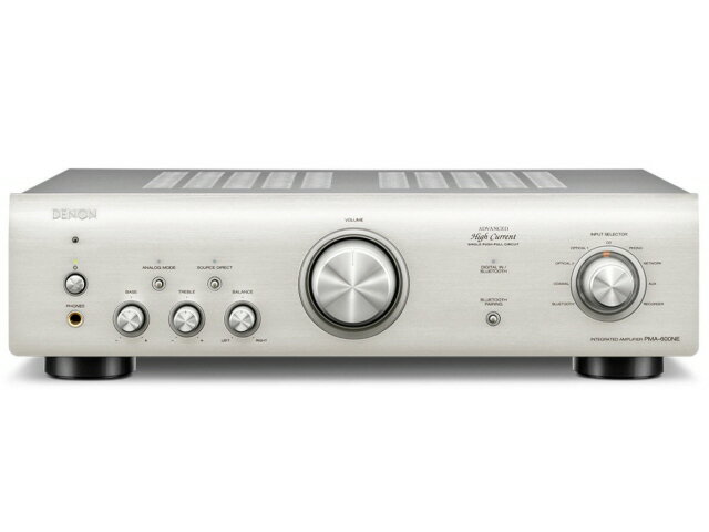 【ポイント10倍】 DENON プリメインアンプ PMA-600NE [定格出力：45W/8Ω/70W/4Ω 対応インピーダンス：4Ω～16Ω 再生周波数帯域：5Hz～100kHz アナログ入力：4系統 アナログ出力：1系統 ハイレゾ：○] 【P10倍】