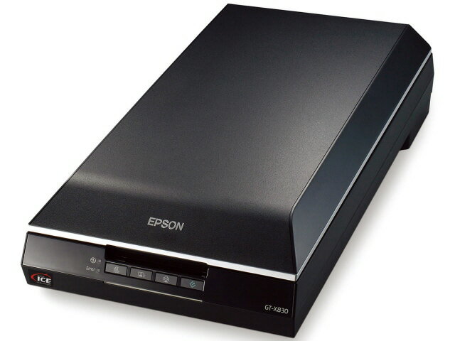 EPSON スキャナ GT-X830 [原稿サイズ：A4 光学解像度：6400dpi インターフェース：USB2.0 幅x高さx奥行き：280x118x485mm] 【楽天】 【人気】 【売れ筋】【価格】
