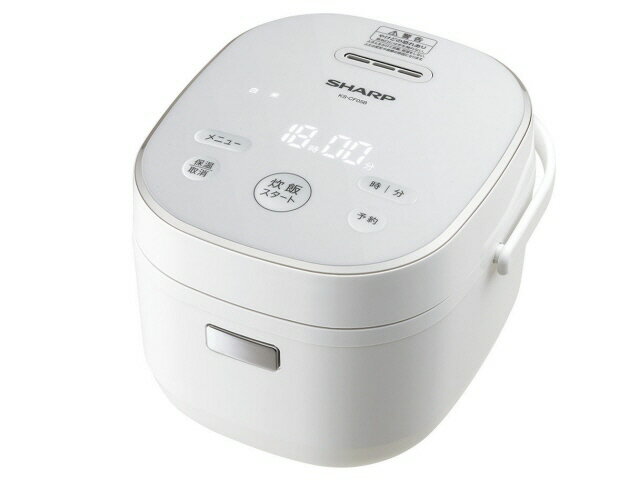 【ポイント10倍】 シャープ 炊飯器 KS-CF05B-W [ホワイト系] [タイプ：マイコン炊飯器 炊飯量：3合 早炊き：○ 保温時間：12時間] 【P10倍】のサムネイル