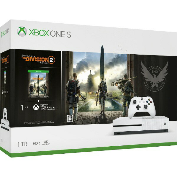 マイクロソフト ゲーム機 Xbox One S ディビジョン2 同梱版 [1TB] 【楽天】 【人気】 【売れ筋】【価格】