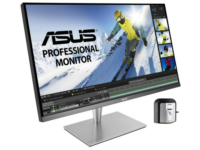 【ポイント5倍】ASUS 液晶モニタ・液晶ディスプレイ PA32UC-K [32インチ グレイ] [モニタサイズ：32インチ モニタタイプ：ワイド 解像度（規格）：4K（3840x2160） 入力端子：HDMI2.0x4/USB Type-C、Thunderbolt3兼用x1/DisplayPortx1]