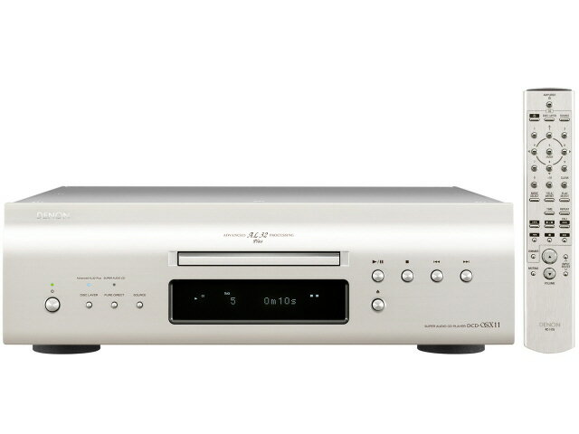 【ポイント10倍】 DENON CDプレーヤー DCD-SX11 SACD：○ ハイレゾ：○ MP3：○ 【P10倍】