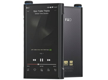 FiiO MP3プレーヤー M15 FIO-M15-B [64GB] [記憶媒体：内蔵メモリ/microSDカード 記憶容量：64GB 再生時間：15時間 インターフェイス：USB2.0 Type-C] 【楽天】 【人気】 【売れ筋】【価格】