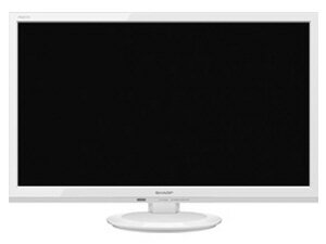 【ポイント10倍】 【代引不可】シャープ 液晶テレビ AQUOS 2T-C24AD-W [24インチ ...