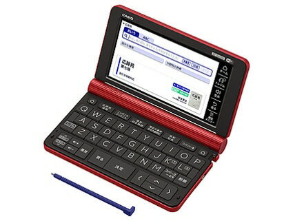 【ポイント10倍】 カシオ 電子辞書 エクスワード XD-SX6500RD [レッド] [主な用途：海外旅行/英語学習(小学・中学・高校)/生活実用 本体機能：タッチパネル/音声] 【P10倍】