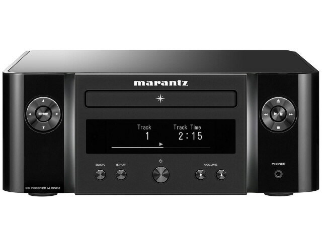 【ポイント10倍】 マランツ コンポ M-CR612 [ブラック] [対応メディア：CD/CD-R/RW 最大出力：120W ハイレゾ：○] 【P10倍】