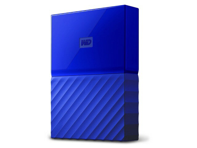 WESTERN DIGITAL 外付け ハードディスク My Passport WDBYFT0040BBL-JESN [ブルー] [容量：4TB インターフェース：USB3.0] 【楽天】 【人気】 【売れ筋】【価格】