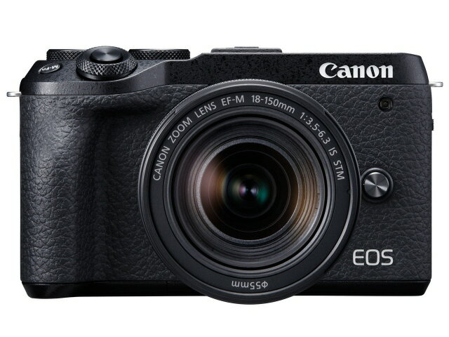 【ポイント10倍】 CANON デジタル一眼カメラ EOS M6 Mark II EF-M18-150 IS STM レンズキット [ブラック] 【P10倍】
