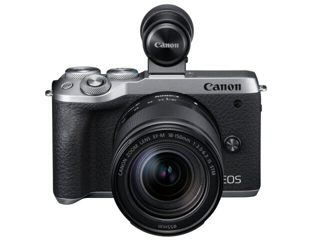 【ポイント10倍】 CANON デジタル一眼カメラ EOS M6 Mark II EF-M18-150 IS STM レンズEVFキット [シルバー] 【楽天】 【人気】 【売れ筋】【価格】