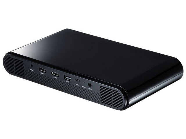 【ポイント10倍】 サンワサプライ プロジェクタ PRJ-7 [ブラック] [パネルタイプ：DLP アスペクト比：16:9 パネル画素数：1920x1080 最大輝度：700ルーメン] 【P10倍】