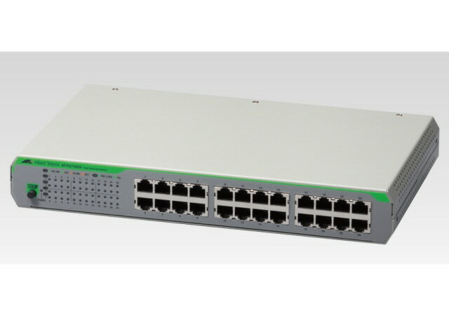 【ポイント10倍】 アライドテレシス ネットワークハブ CentreCOM AT-FS710/24(RoHS) [転送速度：10BASE-T(10Mbps)/100BASE-TX(100Mbps) ポート数：24 スイッチングファブリック：4.8Gbps 電源内蔵：○] 【P10倍】