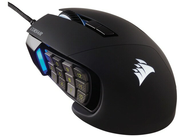 楽天YOUPLAN【ポイント10倍】 Corsair マウス SCIMITAR RGB ELITE CH-9304211-AP [タイプ：光学式マウス インターフェイス：USB その他機能：カウント切り替え可能 ボタン数：17ボタン 重さ：122g] 【P10倍】