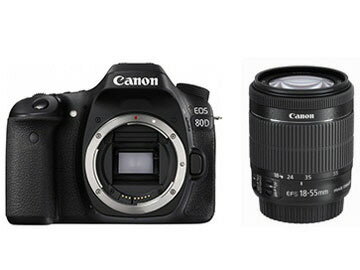 canon 【ポイント10倍】 CANON デジタル一眼カメラ EOS 80D EF-S18-55 IS STM レンズキット 【P10倍】
