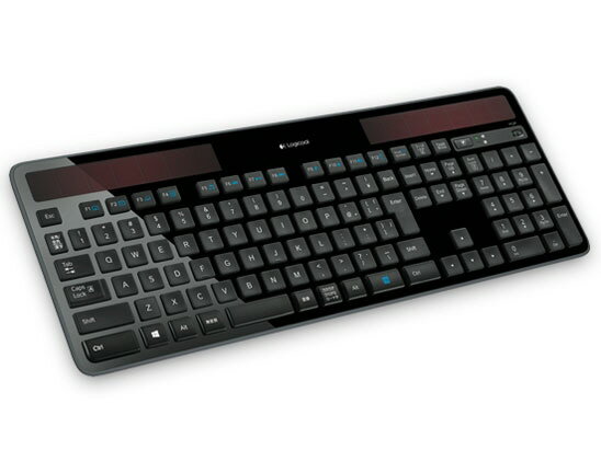 【ポイント10倍】 ロジクール キーボード Wireless Solar Keyboard K750r ブラック キーレイアウト：日本語108/フルサイズ キースイッチ：パンタグラフ インターフェイス：USB テンキー：あり キーストローク：2mm 【P10倍】
