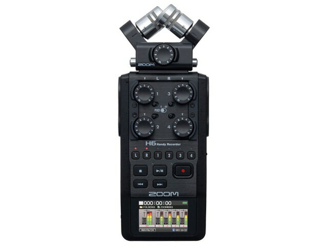 ڥݥ10ܡ ZOOM IC쥳 Handy Recorder H6/BLK [Black] P10ܡ