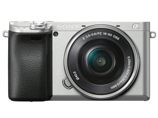 【ポイント10倍】 SONY デジタル一眼カメラ α6400 ILCE-6400L パワーズームレンズキット [シルバー] [タイプ：ミラーレス 画素数：2500..