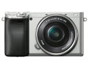 【ポイント10倍】 SONY デジタル一眼カメラ α6400 ILCE-6400L パワーズームレンズキット [シルバー] 【P10倍】