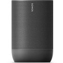 【ポイント10倍】 Sonos Bluetoothスピーカー Sonos Move BLACK Bluetooth：○ スピーカー構成：2Way 駆動時間：最長10時間再生 防水 防滴：○ 【P10倍】