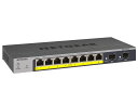 【ポイント10倍】 NETGEAR ネットワークハブ GS110TP-300AJS [転送速度:10BASE-T(10Mbps)/100BASE-TX(100M...
