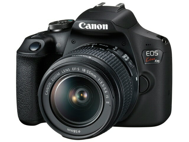 乐天商城 - 【ポイント10倍】 CANON デジタル一眼カメラ EOS Kiss X90 EF-S18-55 IS II レンズキット 【P10倍】