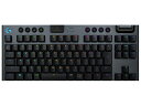 【ポイント10倍】 ロジクール キーボード G913 TKL LIGHTSPEED Wireless RGB Mechanical Gaming Keyboard-Clicky G913-TKL-CKBK ブラック 【P10倍】