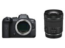 【ポイント10倍】 CANON デジタル一眼カメラ EOS R6 RF24-105 IS STM レンズキット [本体タイプ:一体型 画素数(フロント):録画画...