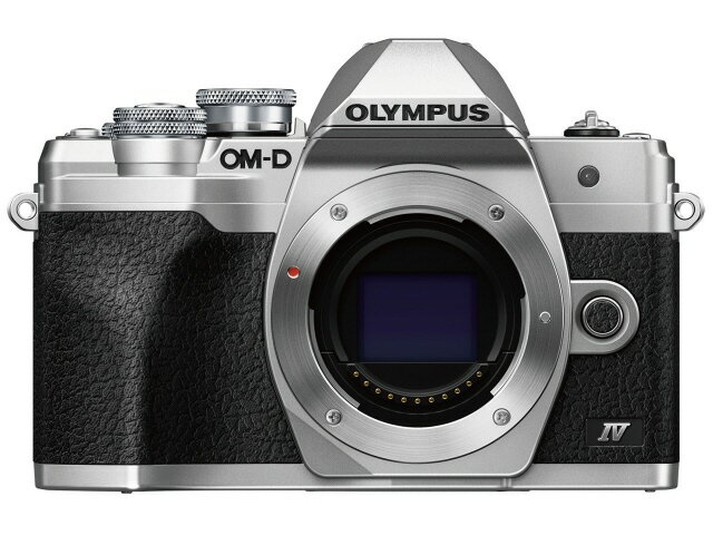 【ポイント10倍】 オリンパス デジタル一眼カメラ OM-D E-M10 Mark IV ボディ シルバー タイプ：ミラーレス 画素数：2177万画素(総画素)/2030万画素(有効画素) 撮像素子：フォーサーズ/4/3型/LiveMOS 重量：335g 【P10倍】