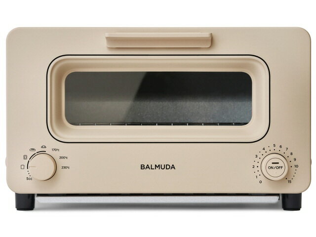 【ポイント10倍】 バルミューダ トースター BALMUDA The Toaster K05A-BG [ベージュ] [タイプ：オーブン 加熱方式：ヒーター/スチーム ..