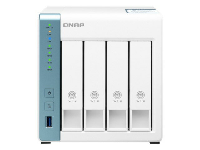 【ポイント10倍】 QNAP NAS TS-431P3-4G [ドライブベイ数：HDD/SSDx4 DLNA：○ LAN速度：2.5GbE] 【P10倍】