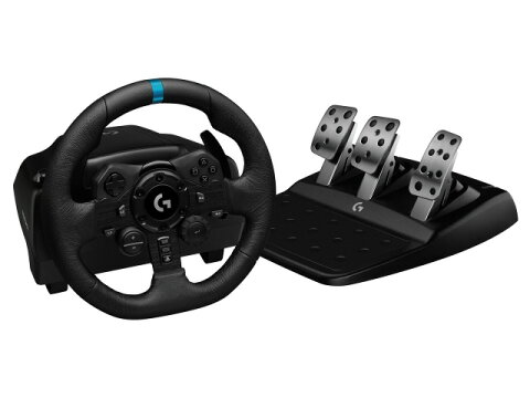 ロジクール ゲーム周辺機器 G923 Racing Wheel & Pedal G923 [ブラック] [対応機種：PS4/Xbox One/Windows タイプ：ハンドルコントローラー] 【楽天】 【人気】 【売れ筋】【価格】