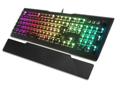 【ポイント10倍】 ROCCAT キーボード VULCAN 121 AIMO RED JP ROC-12-686-RD 赤軸 キーレイアウト：日本語 キースイッチ：メカニカル インターフェイス：USB テンキー：あり 【P10倍】