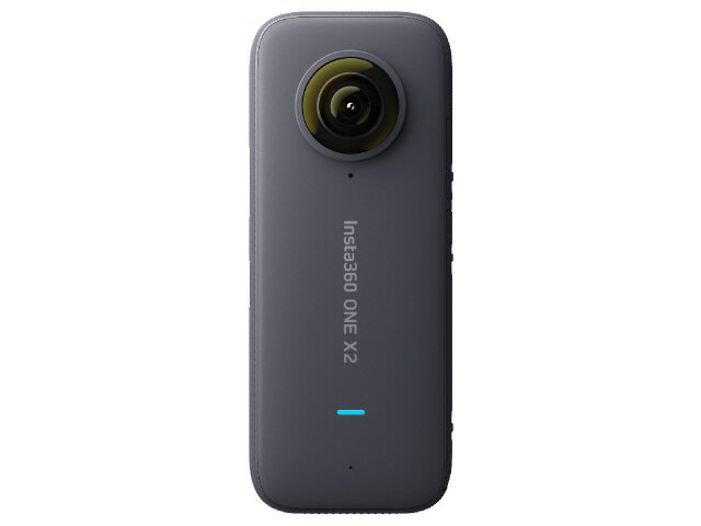 【ポイント10倍】 Insta360 ビデオカメラ Insta360 ONE X2 [ブラック] [タイプ：アクションカメラ 画質：5.7K 撮影時間：80分 本体重量：107g] 【P10倍】