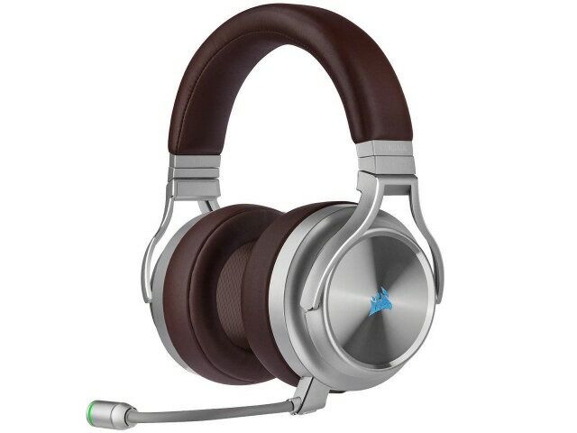 【ポイント10倍】 Corsair ヘッドセット VIRTUOSO RGB WIRELESS SE CA-9011181-AP [Espresso] [ヘッドホンタイプ：オーバーヘッド プラグ形状：USB/ミニプラグ 装着タイプ：両耳用 接続方式：ワイヤレス/ワイヤード(有線) リモコン：○ ゲーミング：○] 【P10倍】