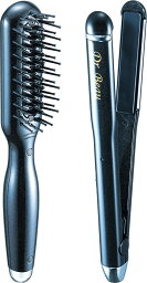 【ポイント10倍】 KALOS BEAUTY TECHNOLOGY ヘアアイロン Dr.Beau Glister brush&iron DB-GW503-B [ブラックパール] 【P10倍】