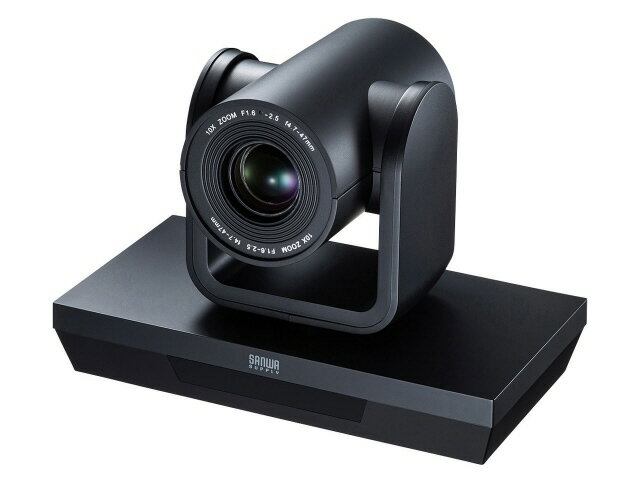 【ポイント10倍】 サンワサプライ WEBカメラ CMS-V54BK [画素数：210万画素 最大フレームレート：30fps 最低照度：0.1ルクス] 【P10倍】