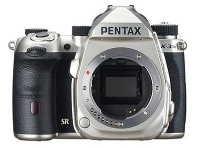 【ポイント10倍】 ペンタックス デジタル一眼カメラ PENTAX K-3 Mark III ボディ シルバー タイプ：一眼レフ 画素数：2678万画素(総画素)/2573万画素(有効画素) 撮像素子：APS-C/23.3mm×15.5mm/CMOS 重量：735g 【P10倍】