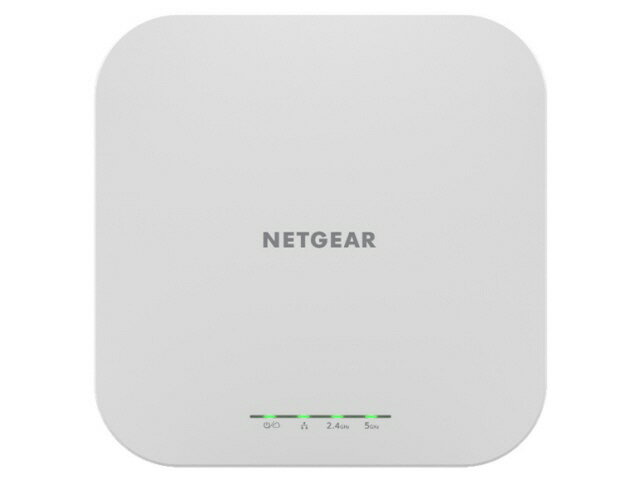 【ポイント10倍】 NETGEAR 無線LAN中継機・アクセスポイント WAX610-100JPS [無線LANタイプ：IEEE802.11a/b/g/n/ac/ax セキュリティ規格：WPA3/WPA2/WPA 暗号化形式：AES/TKIP 無線LANアクセスポイント：○] 【P10倍】